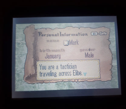 Fire Emblem GBA Video Game Nintendo Game Boy Advance 2003