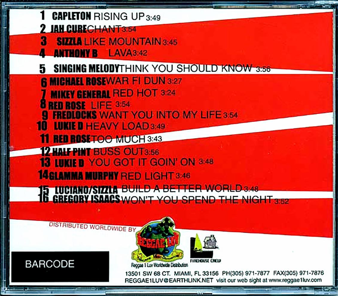 Firehouse Crew - Platinum Series Volume 1 [1999 New CD]