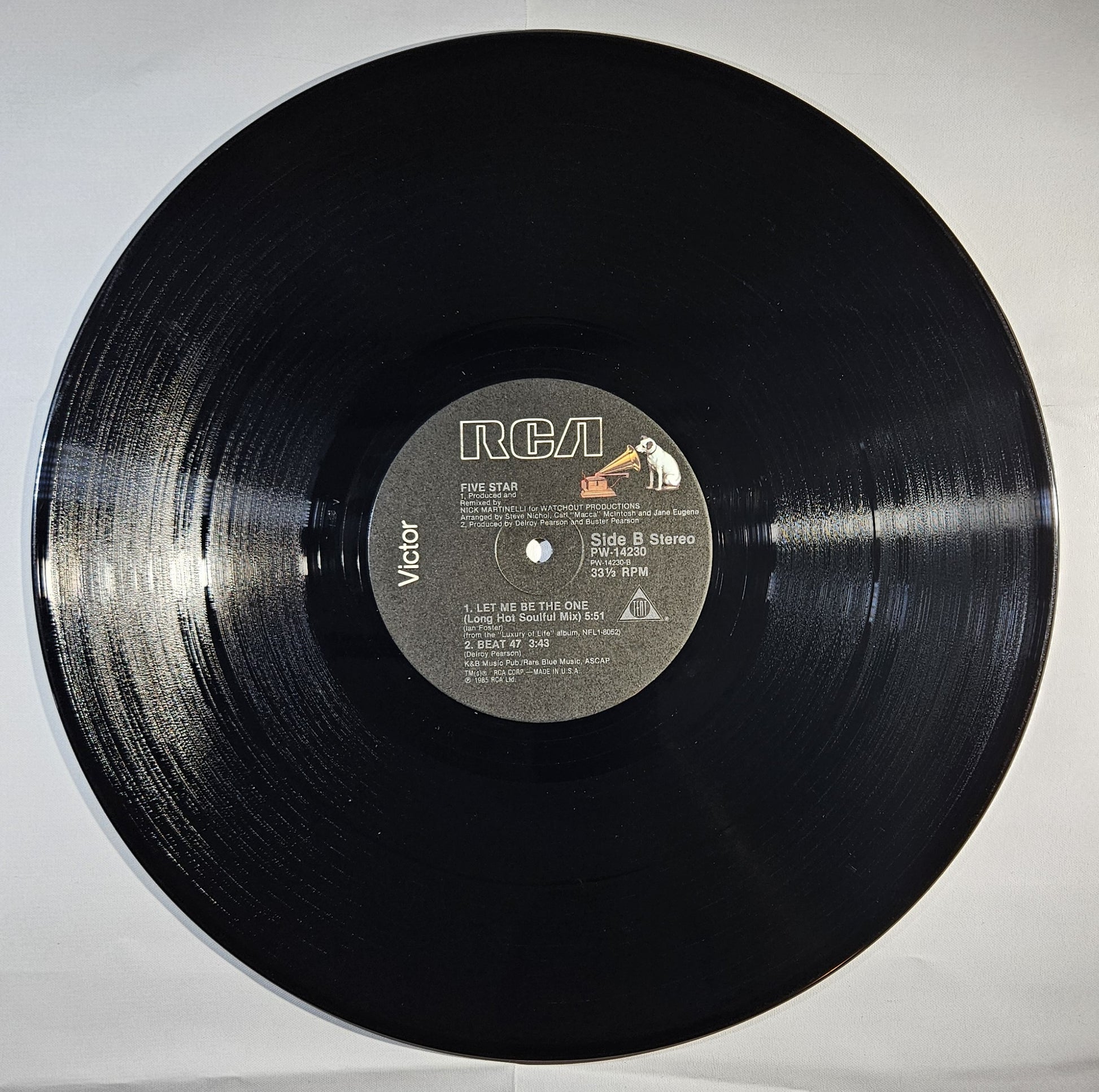 Five Star - Let Me Be the One [1985 Used Vinyl Record 12" Single]