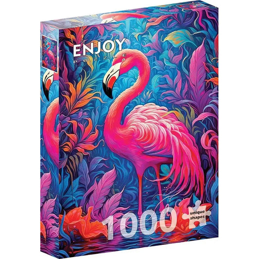 Flamingo Miracle 1000 Piece Jigsaw Puzzle Enjoy