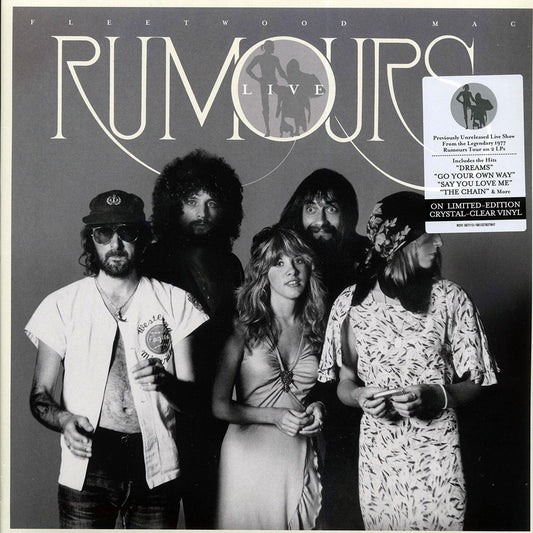 Fleetwood Mac - Rumours Live [2023 Limited Clear] [New Double Vinyl Record LP]