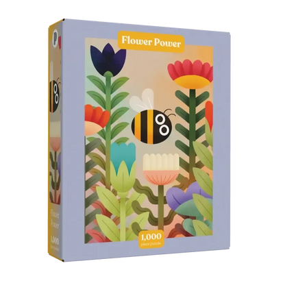 Flower Power 1000 Piece Jigsaw Puzzle Puzzledly