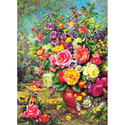 Flowers Bouquet 1000 Piece Jigsaw Puzzle Eurographics