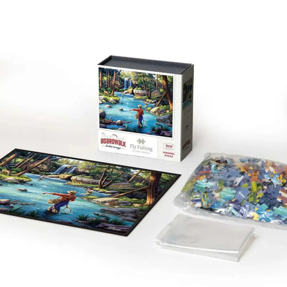Fly Fishing 210 Piece Jigsaw Puzzle Boardwalk
