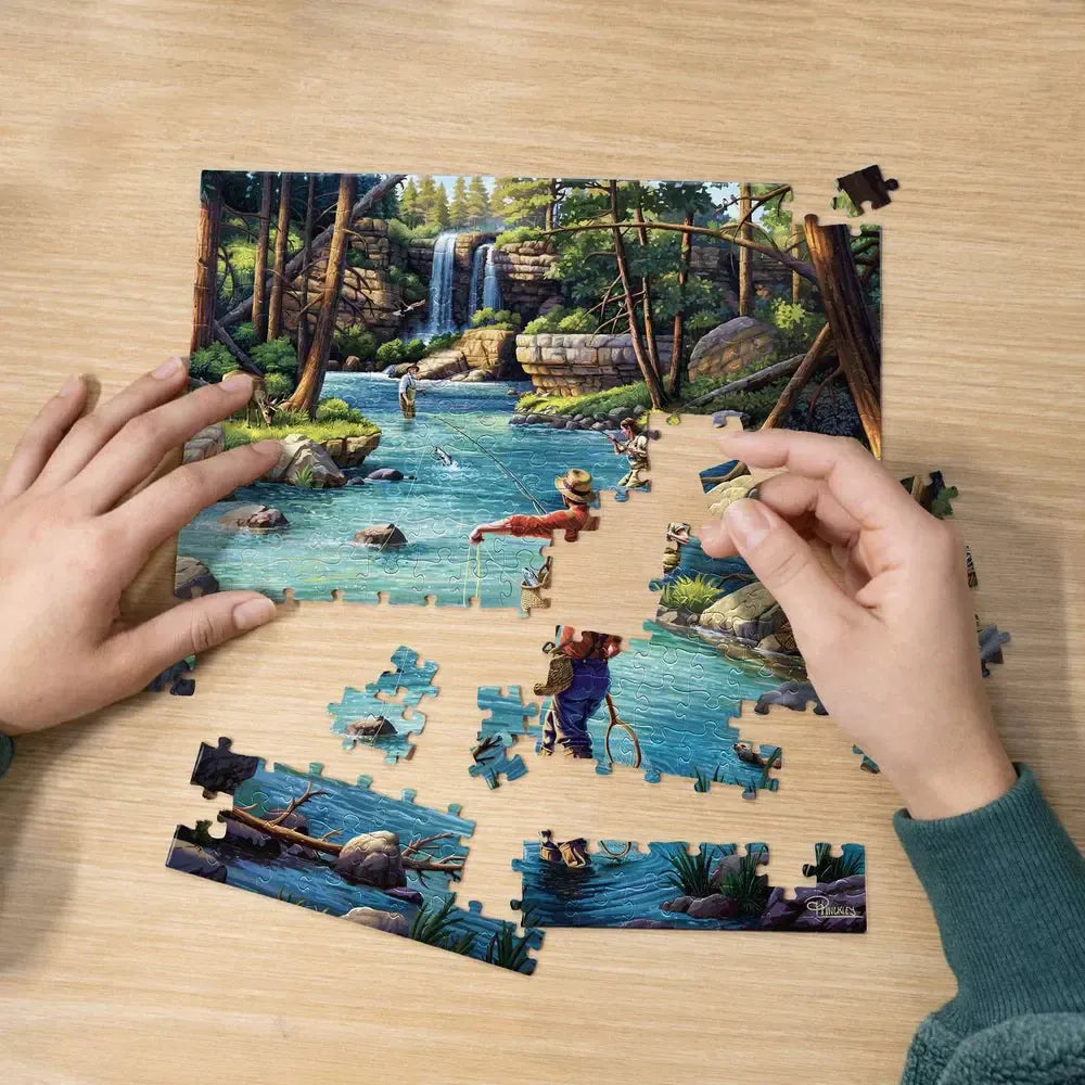 Fly Fishing 210 Piece Jigsaw Puzzle Boardwalk