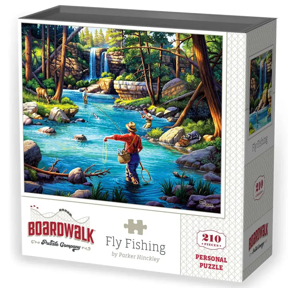 Fly Fishing 210 Piece Jigsaw Puzzle Boardwalk