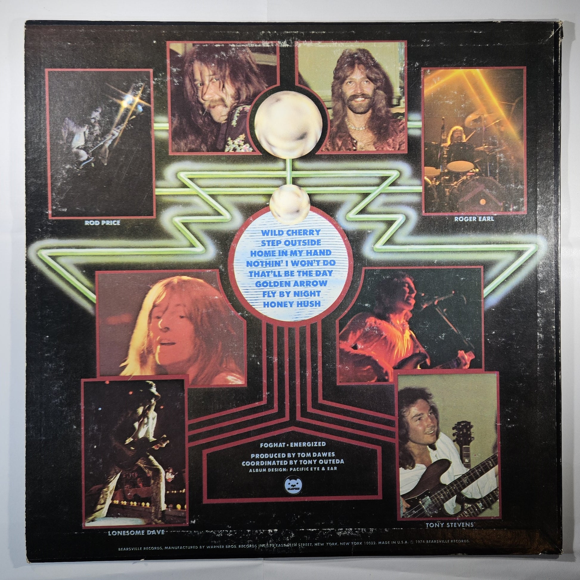 Foghat - Energized [1974 Terre Haute Pressing] [Used Vinyl Record LP]