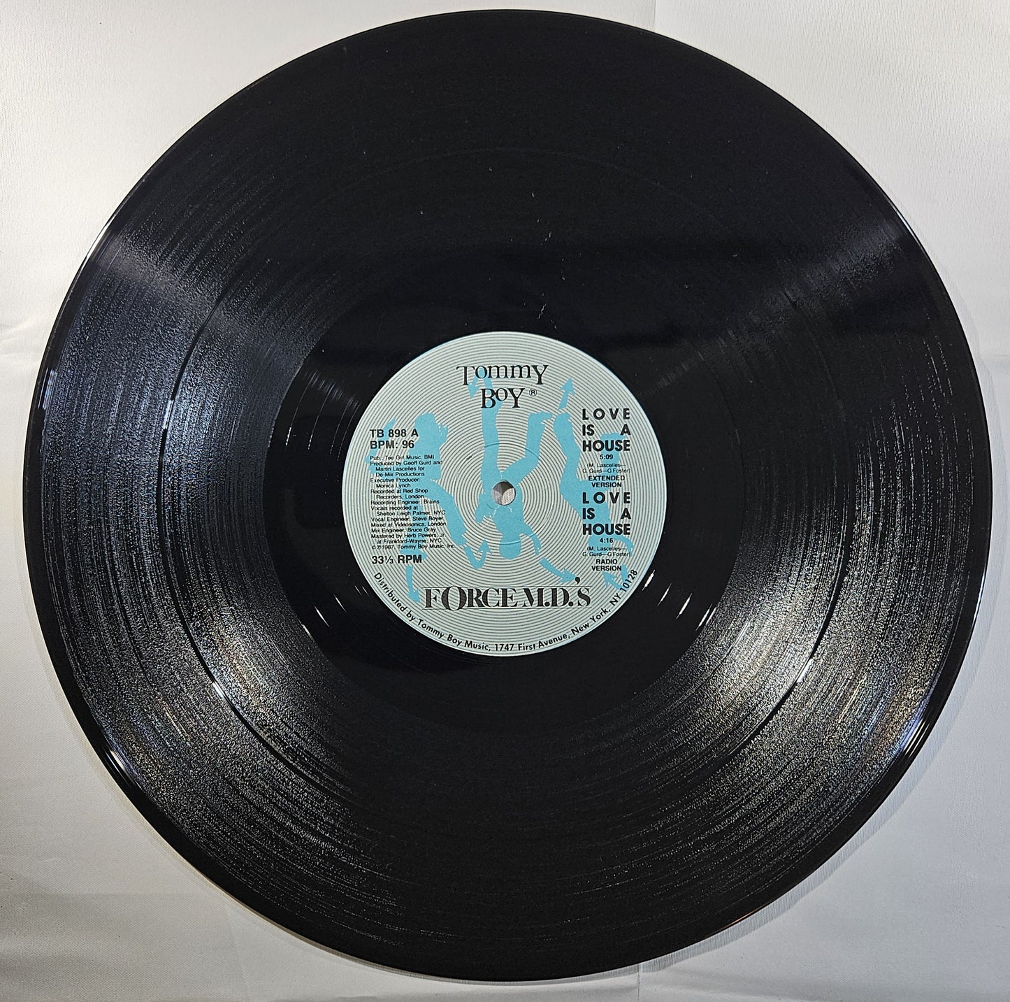 Force M.D.'s - Love Is a House [1987 Used Vinyl Record 12" Single]