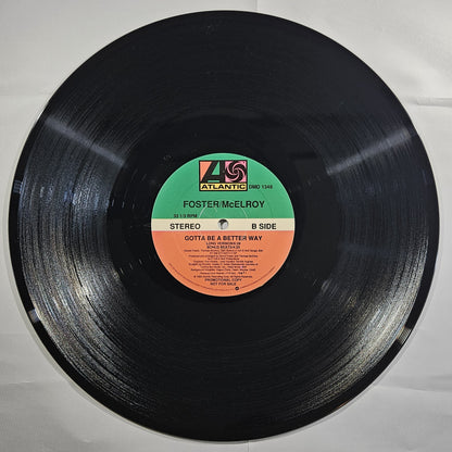 Foster McElroy - Gotta Be a Better Way [1989 Promo] [Used Vinyl 12" Single]