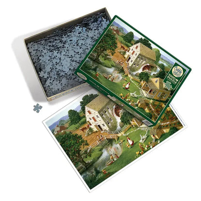 Four Star Mill 1000 Piece Jigsaw Puzzle Cobble Hill