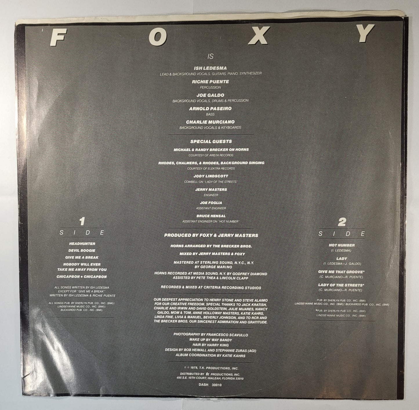 Foxy - Hot Numbers [1979 PRC Richmond Pressing] [Used Vinyl Record LP]