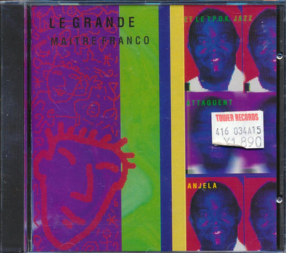 Franco, Pepe Ndombe Et Le TPOK Jazz - Attanquent Angela [1991 New CD]