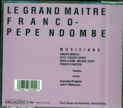 Franco, Pepe Ndombe Et Le TPOK Jazz - Attanquent Angela [1991 New CD]