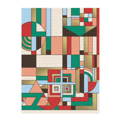 Frank Lloyd Wright December Gifts 1000 Piece Foil Jigsaw Puzzle Galison