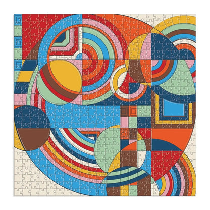 Frank Lloyd Wright Hoffman House Rug 500 Piece Jigsaw Puzzle Galison
