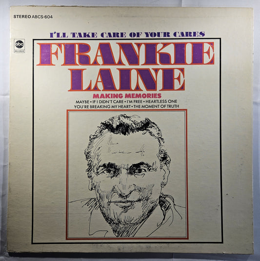 Frankie Laine - I'll Take Care of Your Cares [1967 Used Vinyl Record LP]