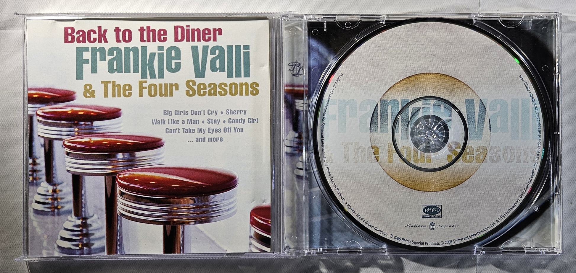 Frankie Valli & The Four Seasons - Back to the Diner [2006 Compilation] [Used CD]