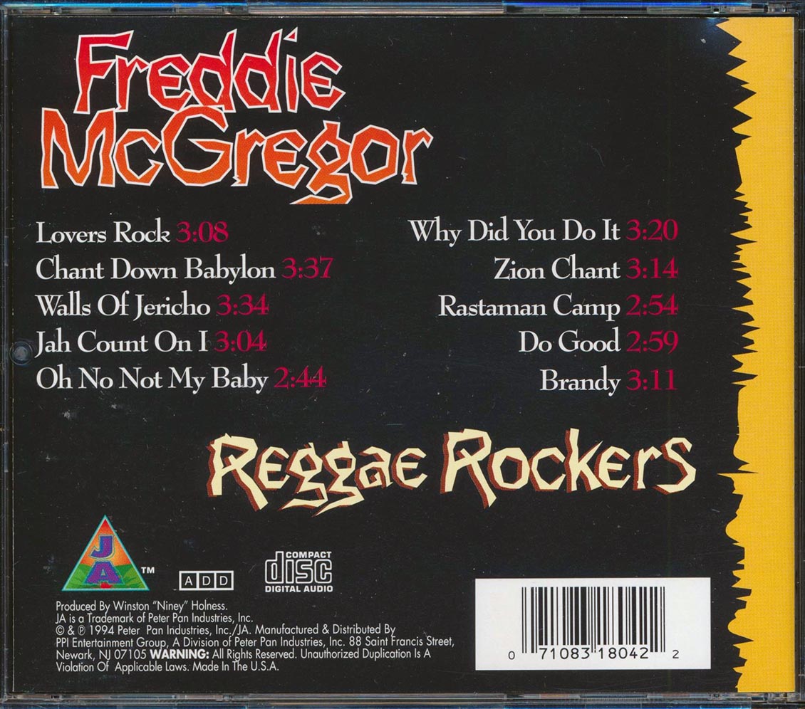 Freddie McGregor - Reggae Rockers [1994 Compilation Reissue] [New CD]