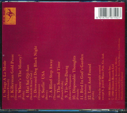 French Frith Kaiser Thompson - Live, Love, Larf & Loaf [1988 Reissue] [New CD]