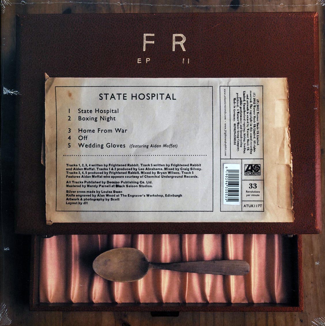 Frightened Rabbit - State Hospital [2022 Record Store Day Limited Reissue Silver] [New Vinyl Record LP]