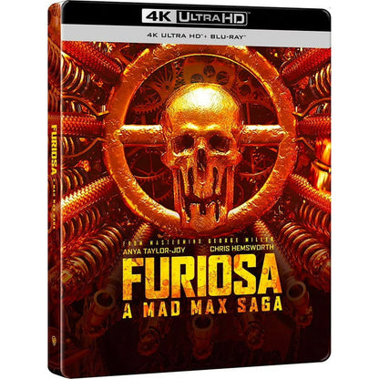 Furiosa: A Mad Max Saga - Limited Edition Steelbook - Goldskull (4K Ultra HD + Blu-ray)