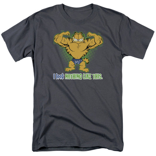 Garfield Nothing Like This Mens T Shirt Charcoal Officially Licensed