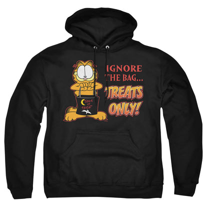 Garfield Treats Only Mens Hoodie Black