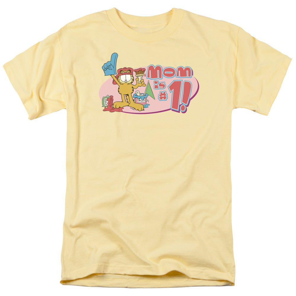 Garfield Mom Number One Mens T Shirt Banana Officially Licensed