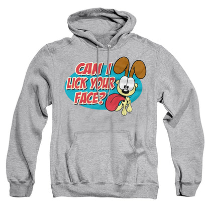Garfield Question Mens Hoodie Athletic Heather