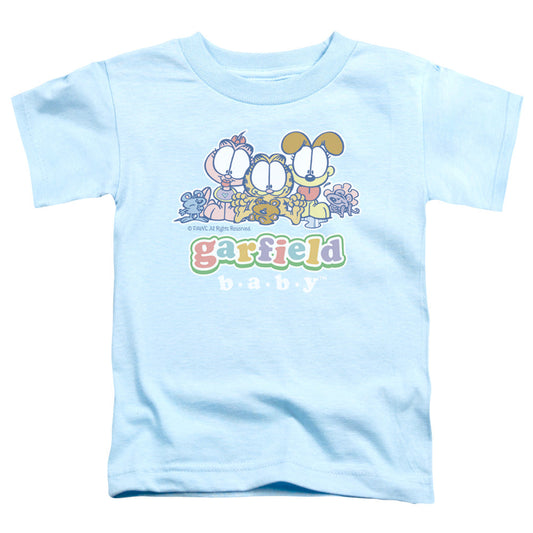 Garfield Baby Gang Toddler Kids Youth T Shirt Light Blue
