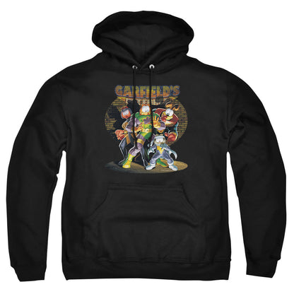 Garfield Spotlight Mens Hoodie Black
