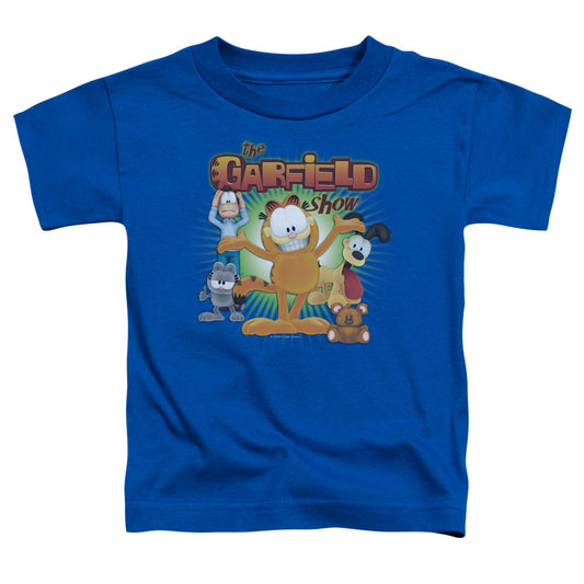 Garfield the Garfield Show Toddler Kids Youth T Shirt Royal Blue