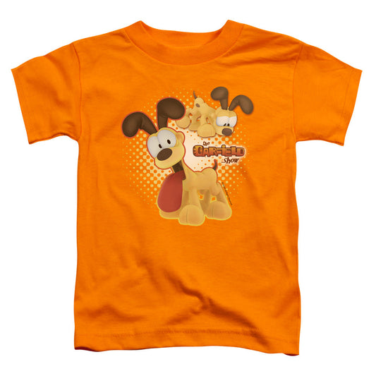 Garfield Odie Toddler Kids Youth T Shirt Orange