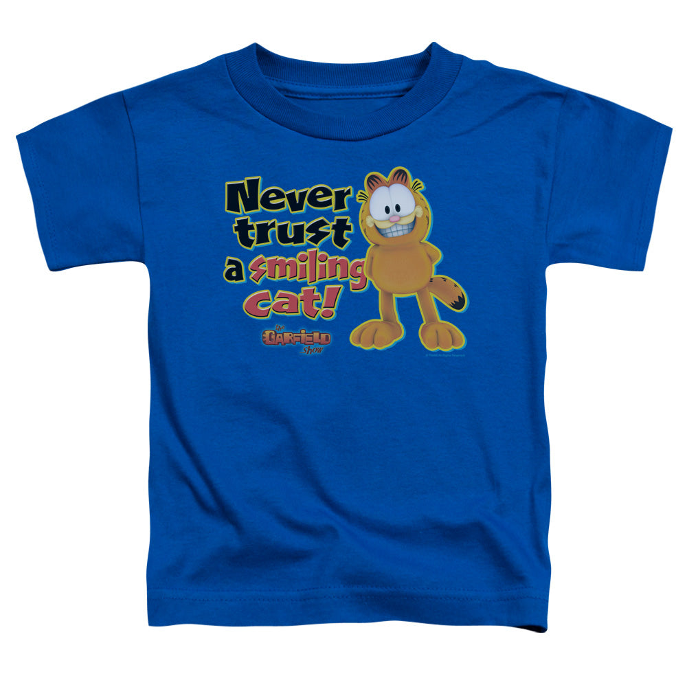 Garfield Iling Toddler Kids Youth T Shirt Royal Blue
