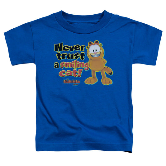 Garfield Iling Toddler Kids Youth T Shirt Royal Blue