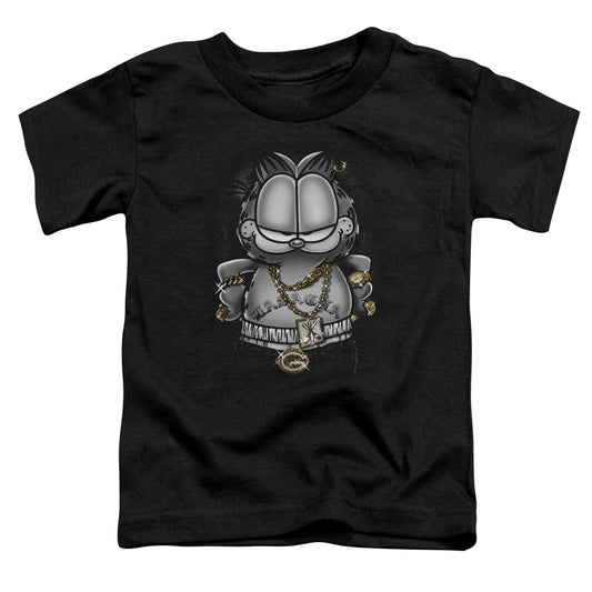 Garfield Lasagna for Life Toddler Kids Youth T Shirt Black
