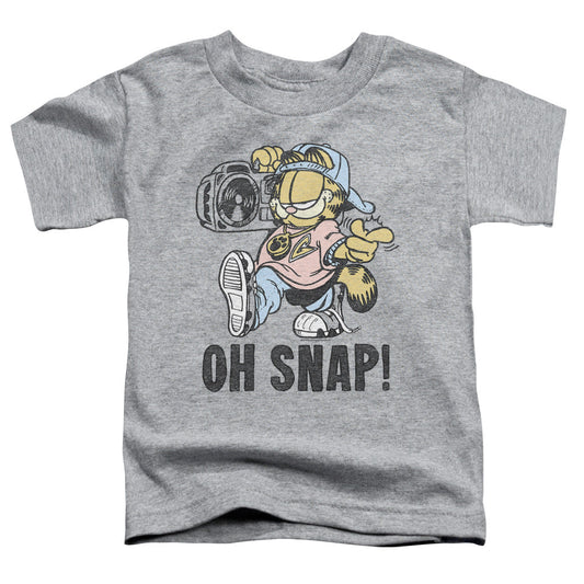 Garfield Oh Snap Toddler Kids Youth T Shirt Athletic Heather
