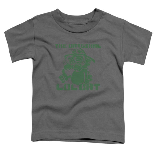 Garfield Og Lol Toddler Kids Youth T Shirt Charcoal