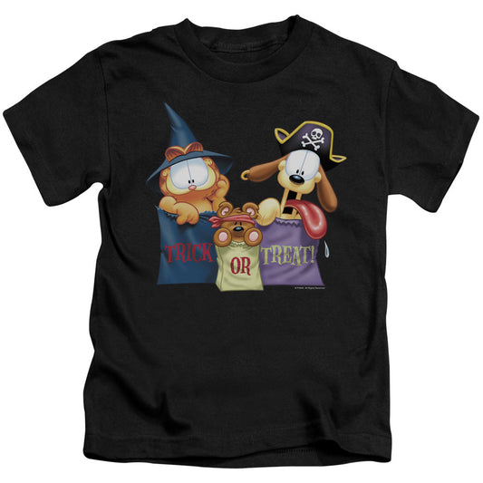 Garfield Grab Bags Juvenile Kids Youth T Shirt Black