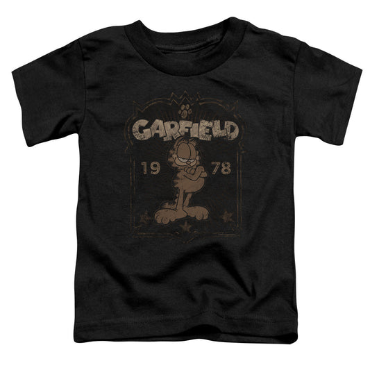 Garfield Est 1978 Toddler Kids Youth T Shirt Black