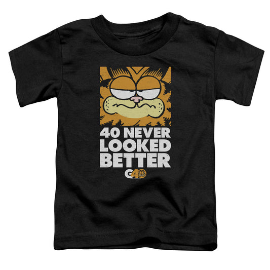 Garfield 40 Looks Toddler Kids Youth T Shirt Black
