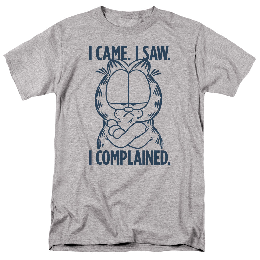 Garfield I Complained Mens T Shirt Athletic Heather Officially Licensed