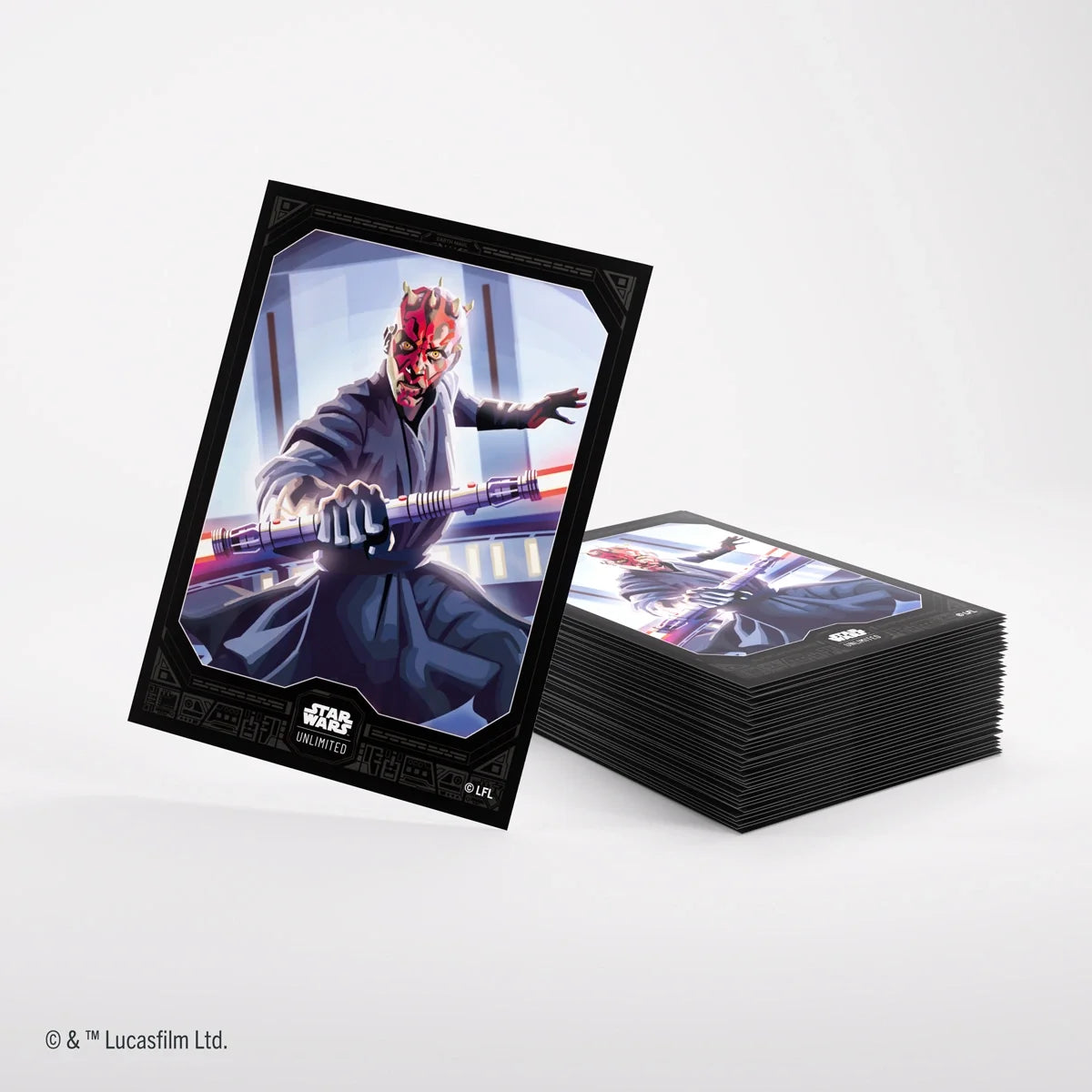 Gamegenic Star Wars: Unlimited - Premium Art Sleeves - Darth Maul (60ct)