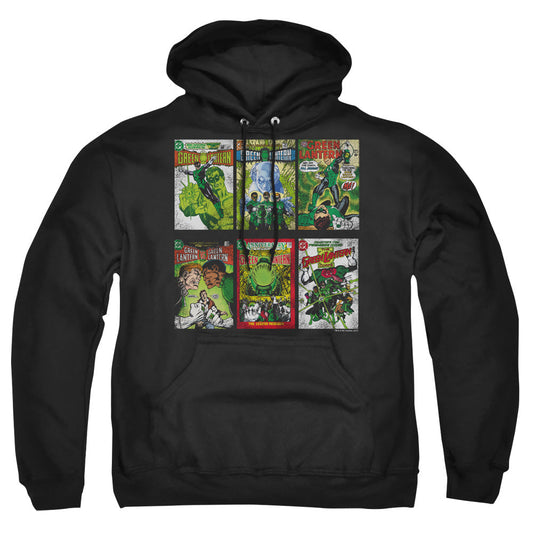 Green Lantern Gl Covers Mens Hoodie Black Officially Licensed