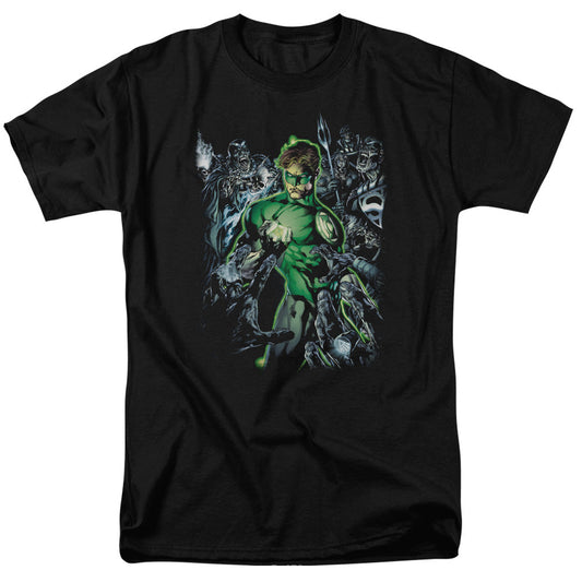 Green Lantern Surrounded By Death Mens T Shirt Black Officially Licensed