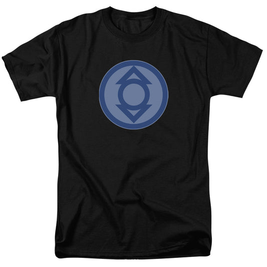 Green Lantern Indigo Symbol Mens T Shirt Black Officially Licensed