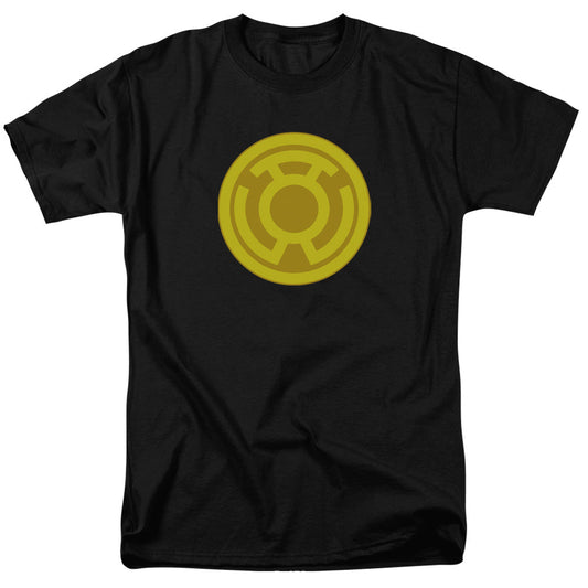 Green Lantern Yellow Symbol Mens T Shirt Black Officially Licensed