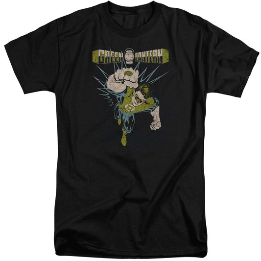 Green Lantern Powerful Mens Tall T Shirt Black Officially Licensed