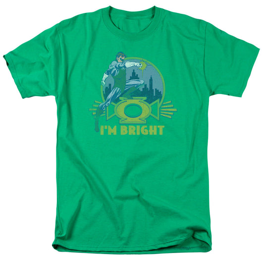 Green Lantern Im Bright Mens T Shirt Kelly Green Officially Licensed