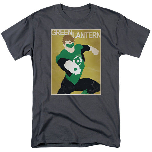 Dc Simple Gl Poster Mens T Shirt Charcoal Officially Licensed